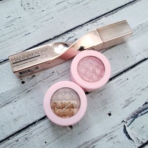 Ace Beaute Glimmer Eyeshadow & Mannakadar Mascara